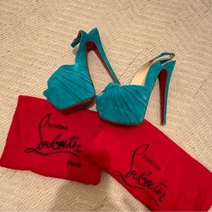 Christian Louboutin platform pumps. Vintage